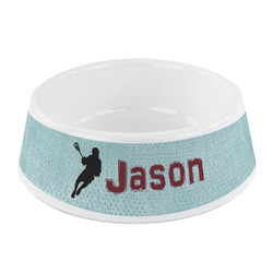 Lacrosse Plastic Dog Bowl - Small (Personalized)