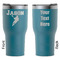 Lacrosse RTIC Tumbler - Dark Teal - Double Sided - Front & Back