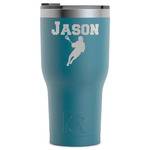 Lacrosse RTIC Tumbler - Dark Teal - Laser Engraved - Single-Sided (Personalized)