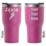 Lacrosse RTIC Tumbler - Magenta - Laser Engraved - Double-Sided (Personalized)