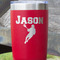 Lacrosse Red Polar Camel Tumbler - 20oz - Close Up