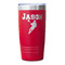 Lacrosse Red Polar Camel Tumbler - 20oz - Single Sided - Approval