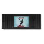 Lacrosse Rubber Bar Mat (Personalized)