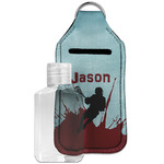 Lacrosse Hand Sanitizer & Keychain Holder - Large (Personalized)