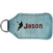 Lacrosse Sanitizer Holder Keychain - Small (Back)