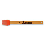 Lacrosse Silicone Brush - Red (Personalized)