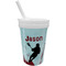 Lacrosse Sippy Cup with Straw (Personalized)