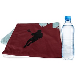 Lacrosse Sports & Fitness Towel (Personalized)