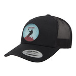 Lacrosse Trucker Hat - Black (Personalized)