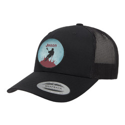 Lacrosse Trucker Hat - Black (Personalized)