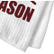 Lacrosse Waffle Weave Towel - Closeup of Material Image