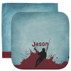 Lacrosse Facecloth / Wash Cloth (Personalized)