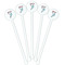 Lacrosse White Plastic 5.5" Stir Stick - Fan View