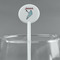 Lacrosse White Plastic 5.5" Stir Stick - Round - Main