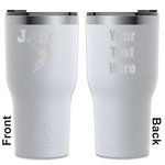 Lacrosse RTIC Tumbler - White - Engraved Front & Back (Personalized)