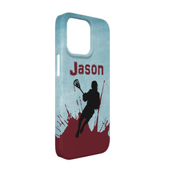 Lacrosse iPhone Case - Plastic - iPhone 13 (Personalized)