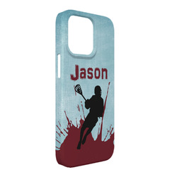 Lacrosse iPhone Case - Plastic - iPhone 13 Pro Max (Personalized)