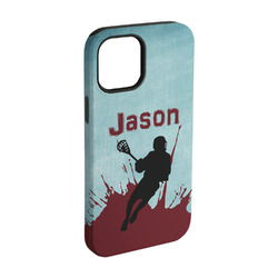 Lacrosse iPhone Case - Rubber Lined - iPhone 15 Pro (Personalized)