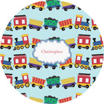 Trains Multipurpose Round Labels - 2" (Personalized)