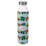 Trains 20oz Stainless Steel Water Bottle - Full Print (Personalized)