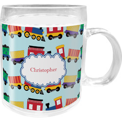 Trains Acrylic Kids Mug (Personalized)