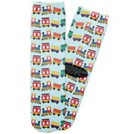 Trains Adult Crew Socks