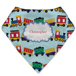 Trains Bandana Bib (Personalized)