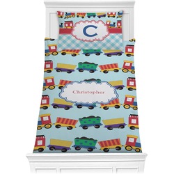 Trains Comforter Set - Twin XL (Personalized)