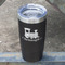 Trains Black Polar Camel Tumbler - 20oz - Angled