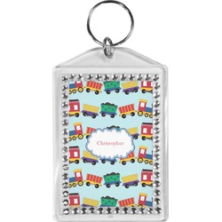 Trains Bling Keychain (Personalized)