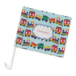 Trains Car Flag (Personalized)