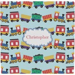 Trains Ceramic Tile Hot Pad (Personalized)