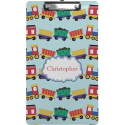 Trains Clipboard (Legal Size) (Personalized)
