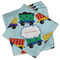 Trains Cloth Napkins - Personalized Lunch (PARENT MAIN Set of 4)