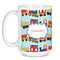 Trains Coffee Mug - 15 oz - White