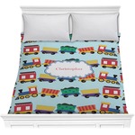 Trains Comforter - Full / Queen (Personalized)