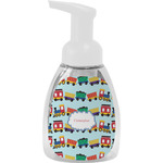 Trains Foam Soap Bottle - White (Personalized)