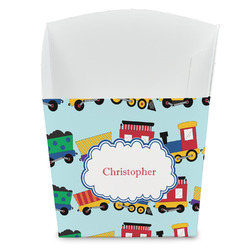 Trains French Fry Favor Boxes (Personalized)