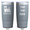 Trains Gray Polar Camel Tumbler - 20oz - Double Sided - Approval