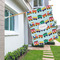 Trains House Flags - Single Sided - LIFESTYLE