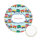 Trains Printed Cookie Topper - 2.15" (Personalized)