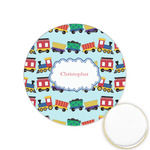 Trains Printed Cookie Topper - 1.25" (Personalized)