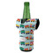 Trains Jersey Bottle Cooler - ANGLE (on bottle)