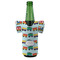 Trains Jersey Bottle Cooler - Set of 4 - FRONT (on bottle)