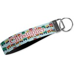 Trains Webbing Keychain Fob - Small (Personalized)