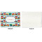 Trains Linen Placemat - APPROVAL Single (single sided)