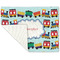 Trains Linen Placemat - Folded Corner (single side)