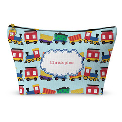 Trains Makeup Bag - Small - 8.5"x4.5" (Personalized)