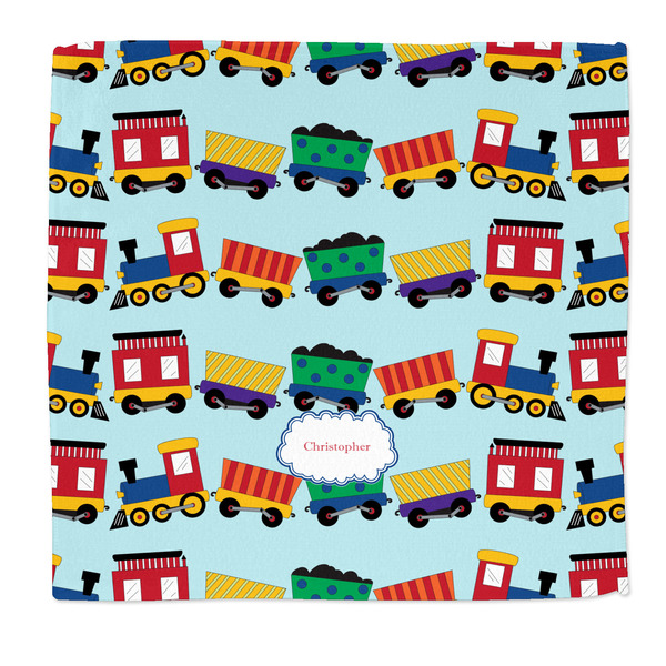 Custom Trains Microfiber Dish Rag (Personalized)