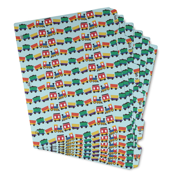 Custom Trains Binder Tab Divider - Set of 6 (Personalized)